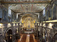 Interior of San Francisco Church