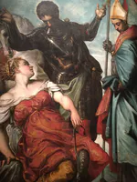 Saints Louis and George with the Princess