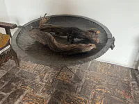 Colonial Brazier with Firewood