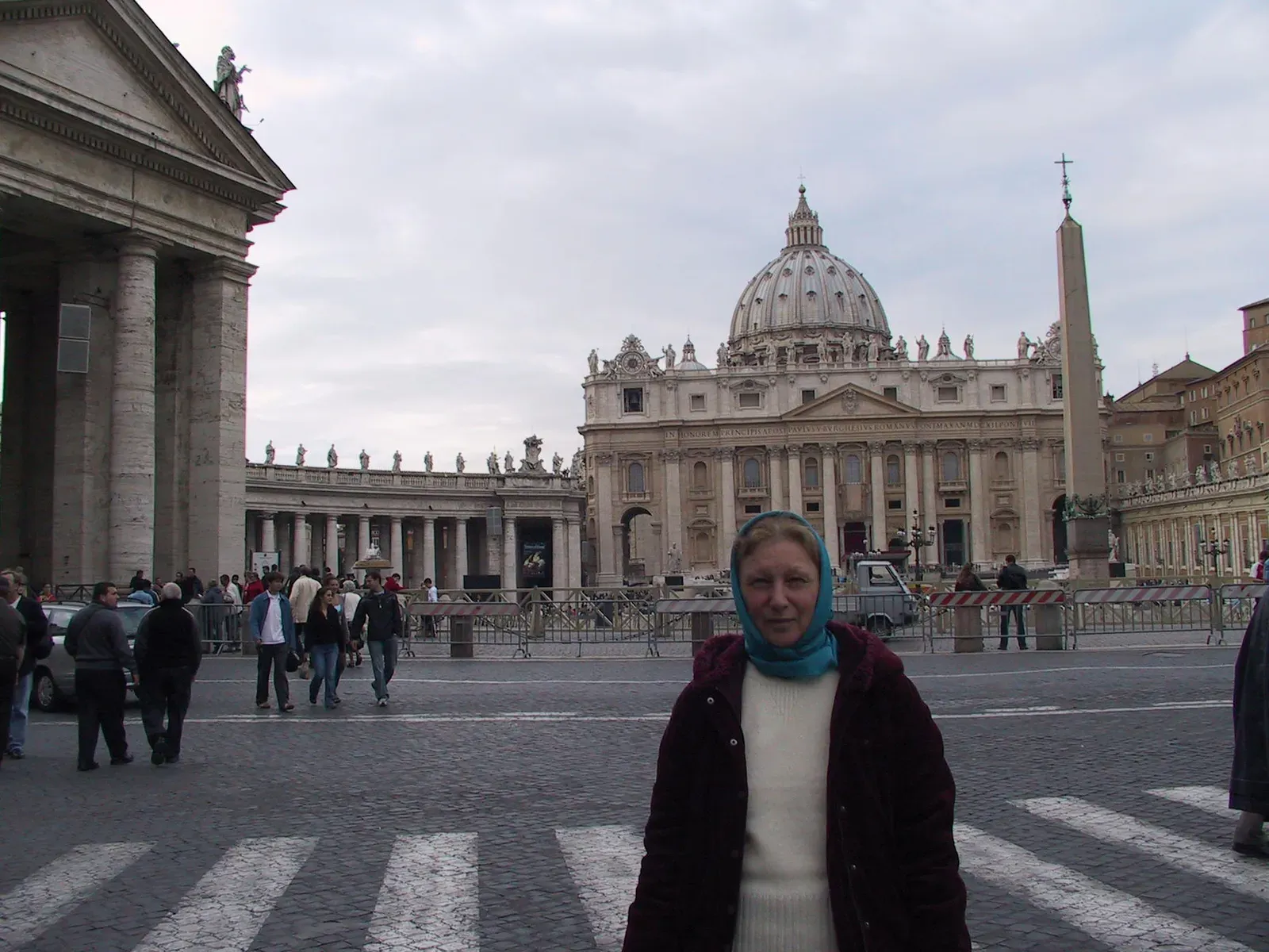 St. Peter’s Square with Irina