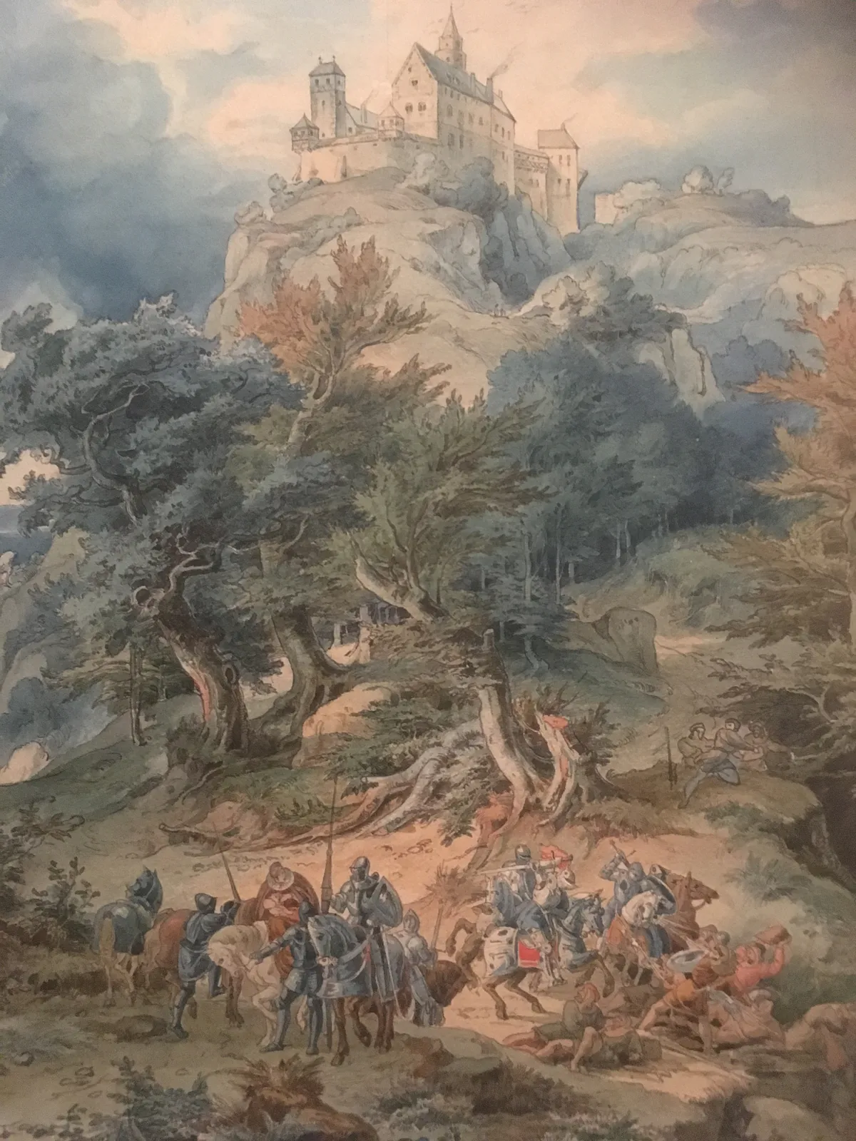 Medieval Knights Battle at Wartburg Castle