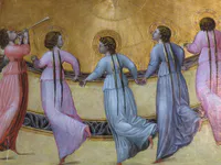 Five Dancing Angels (detail)