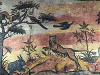 Mannerist Mural of Exotic Animals