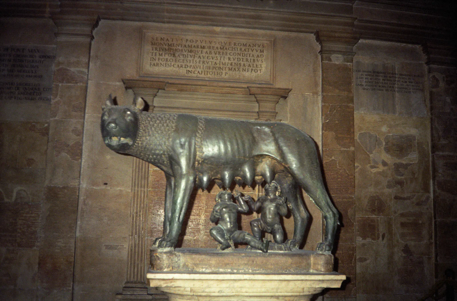 Capitoline She-Wolf with Romulus and Remus