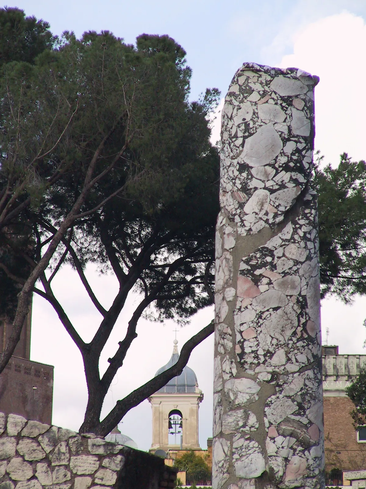 Fragmented Roman Column