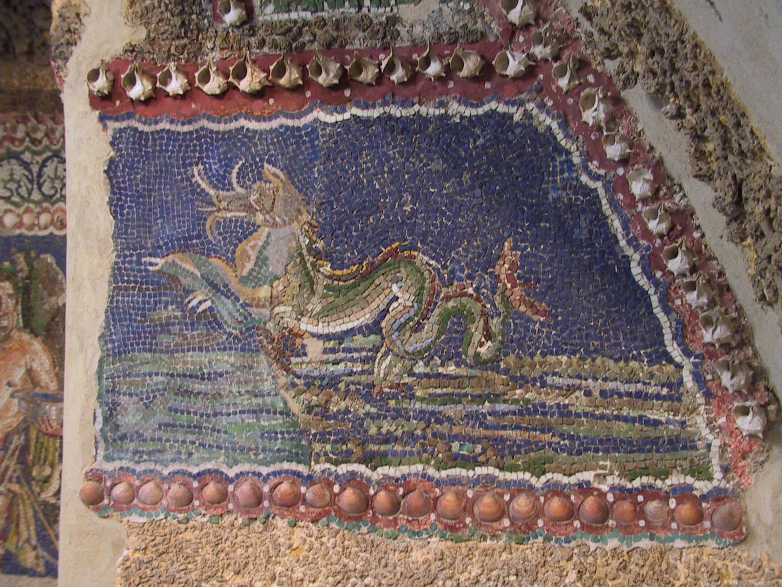 Roman Sea Monster Mosaic