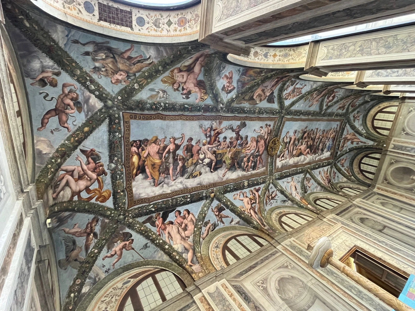 The Hall of Galatea Ceiling