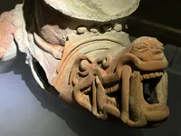 Vessel with Feline-Serpent Motif