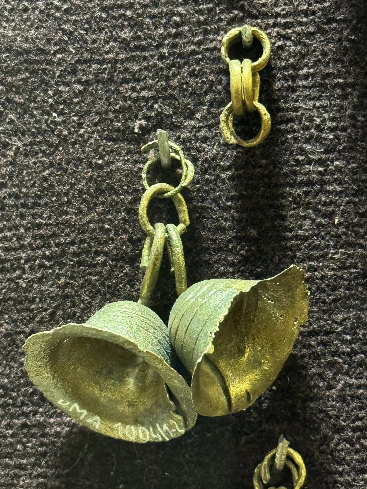 Bell-Shaped Bronze Ornament