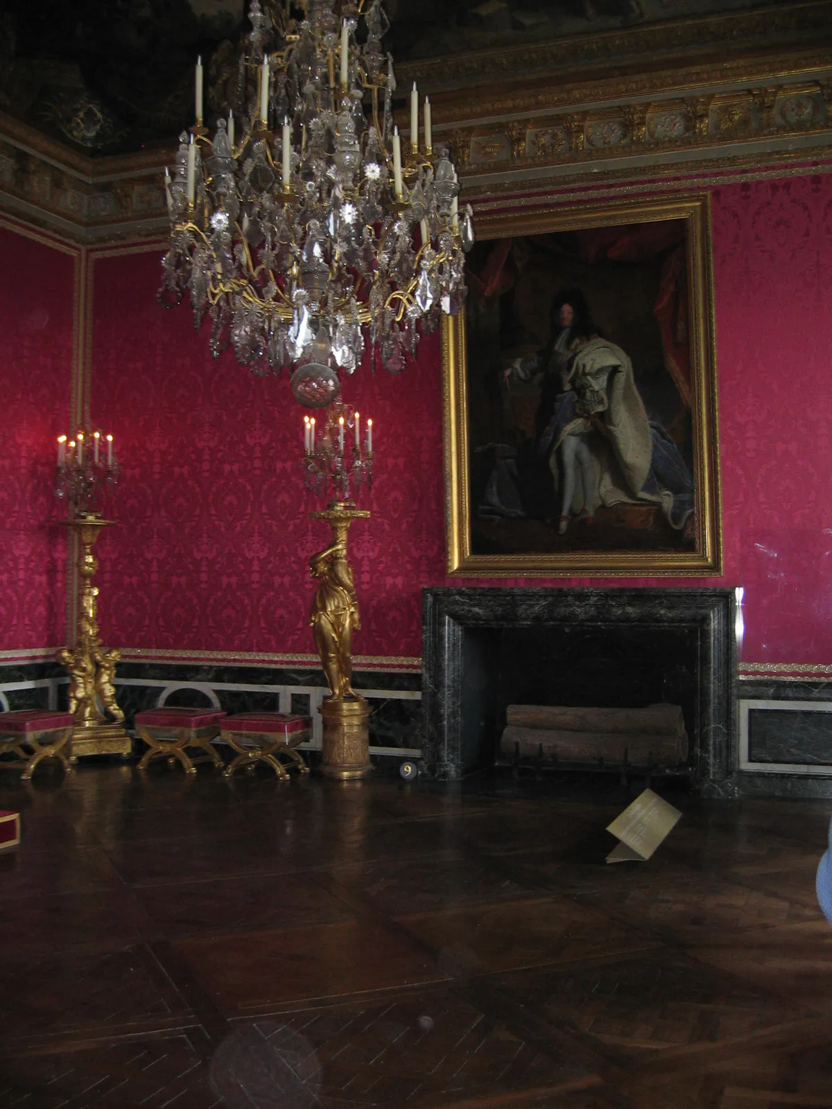 베르사유 메르쿠르 살롱의 루이 14세 초상화