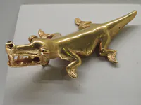 Diquís Crocodile Pendant