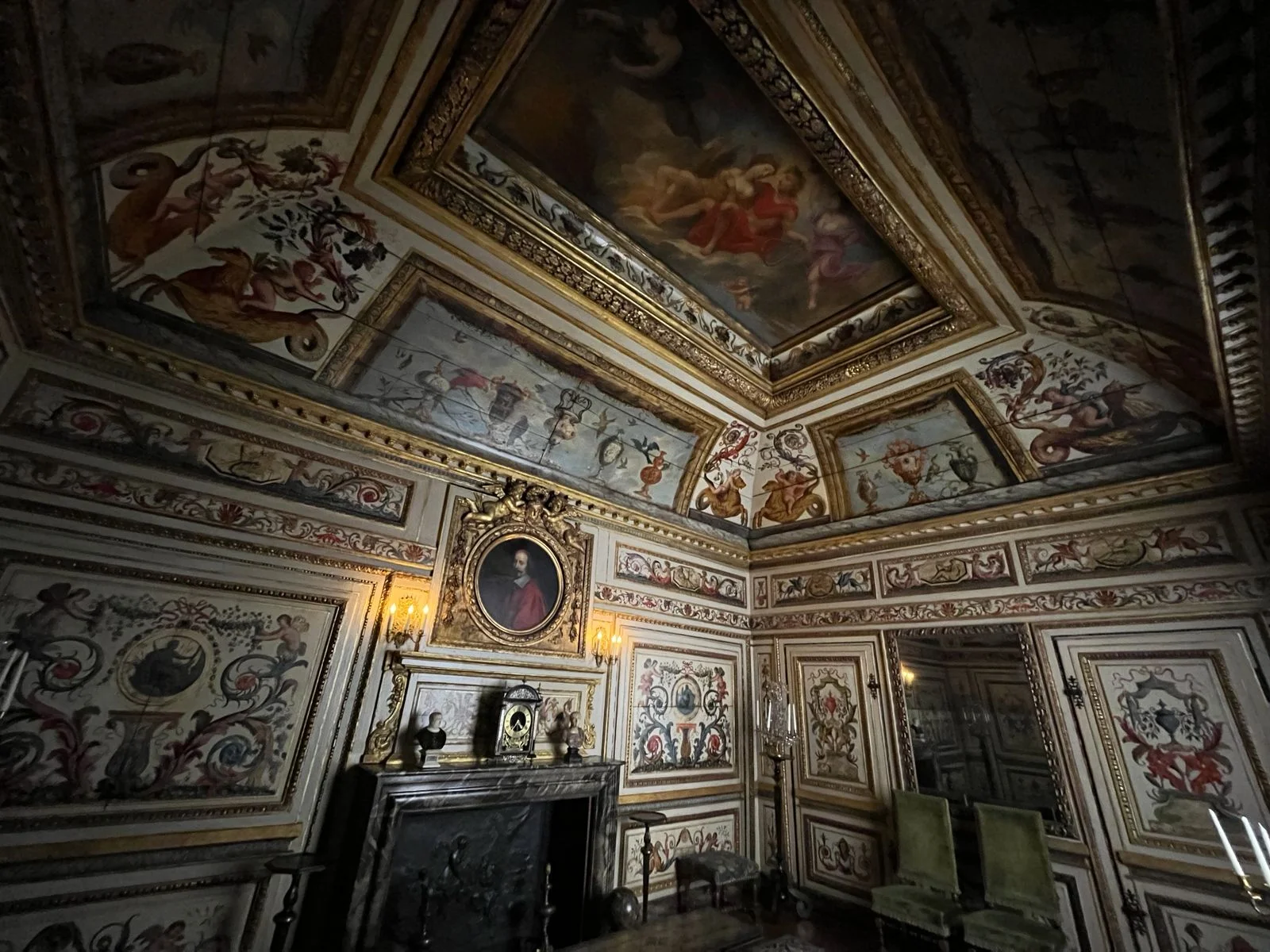 Baroque Grotesques on Boiserie Panels