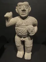 Huetar Warrior With Geometric Pectoral