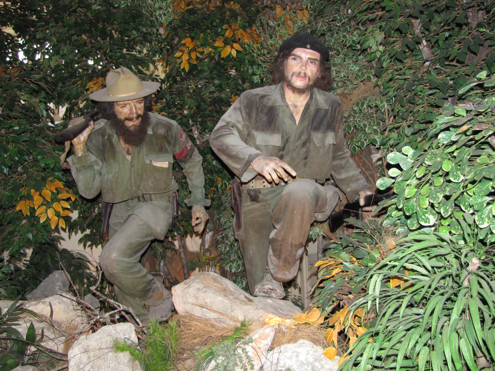 Wax Sculptures of Cuban Revolutionaries