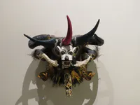 Traditional Mexican Dance Mask