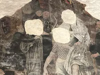 Defaced Frescoes at the Monastery of San Francsico