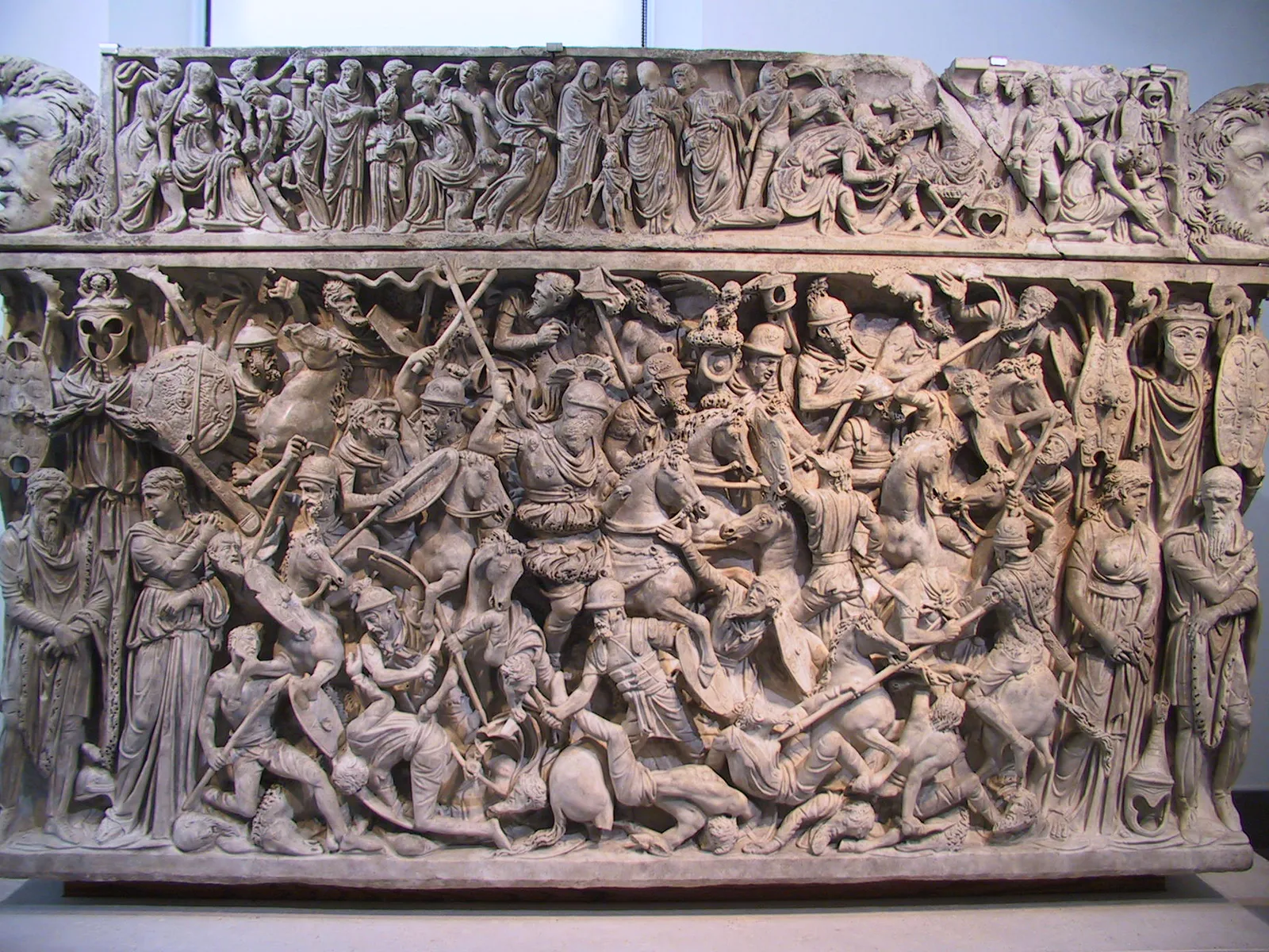 Portonaccio Sarcophagus with Battle Scene