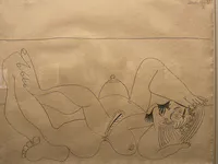 Femme allongée (امرأة مستلقية)