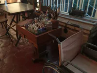 Frida Kahlo's Painting Setup