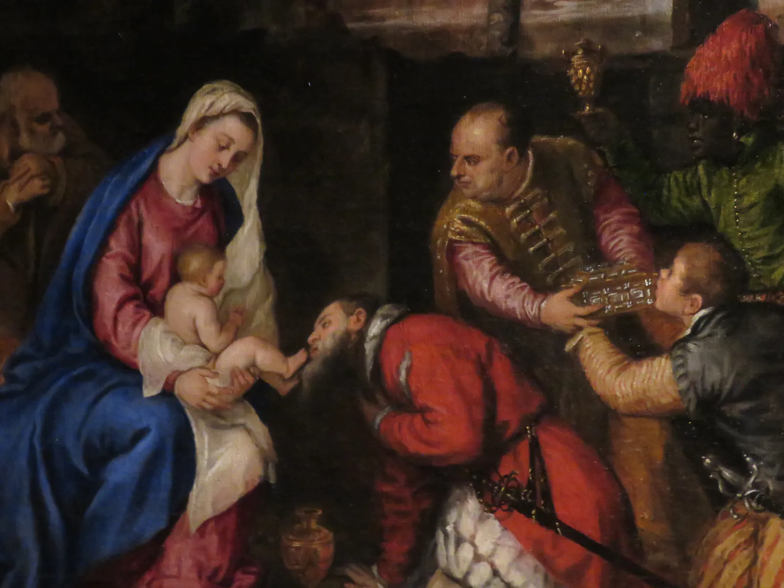 Adoration of the Magi (detail)