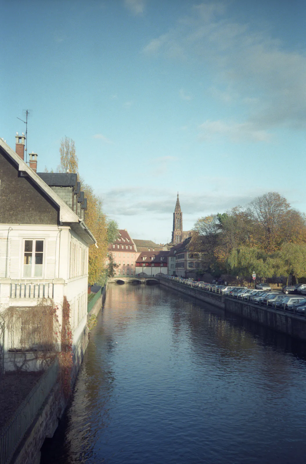 View toward Strasbourg Cathedral