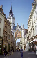 Auxerre Clock Tower with Renaissance Dial
