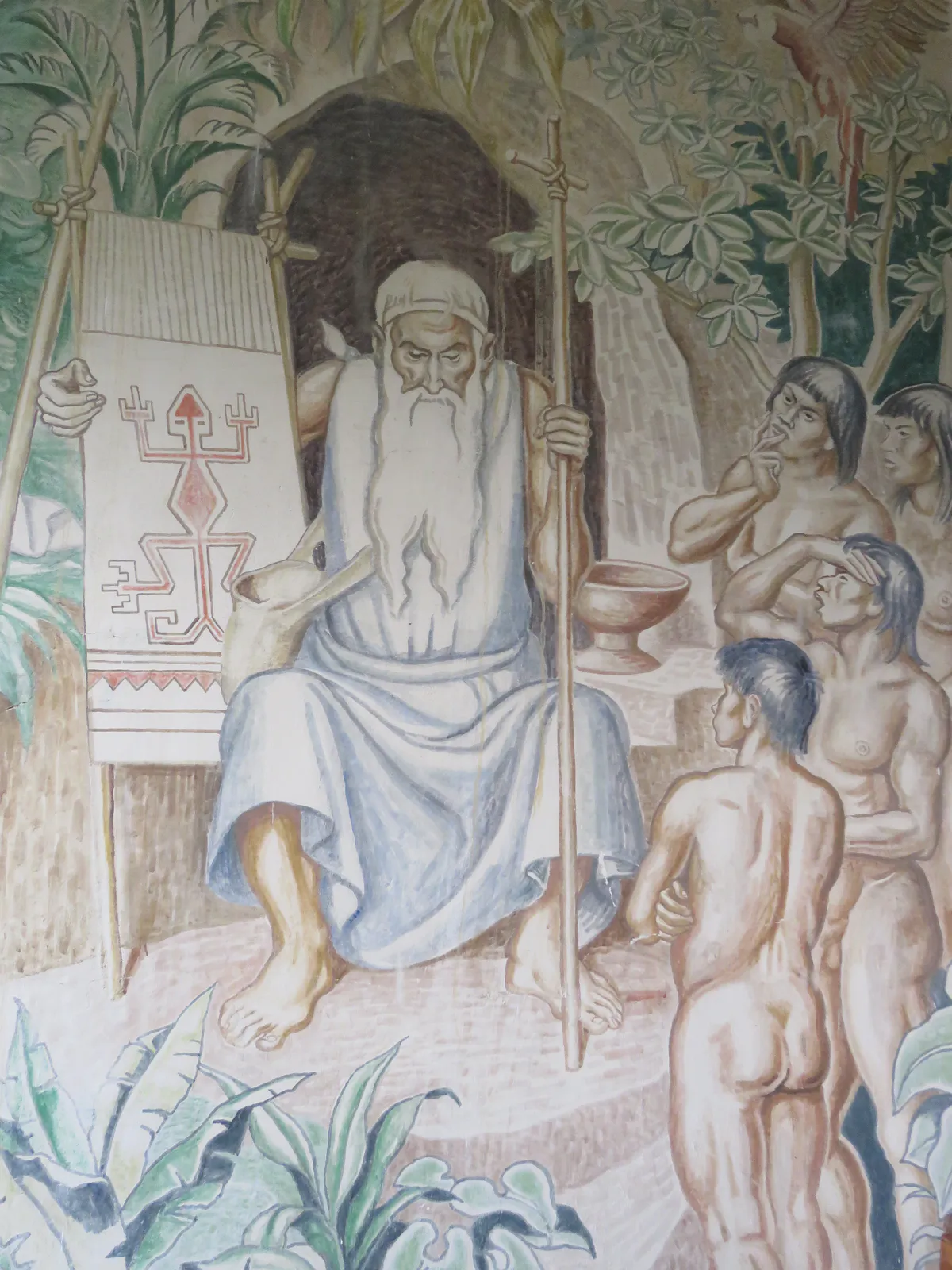 Бочика, обучающий муисков