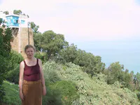 My Mom Irina Overlooking the Gulf of Tunis