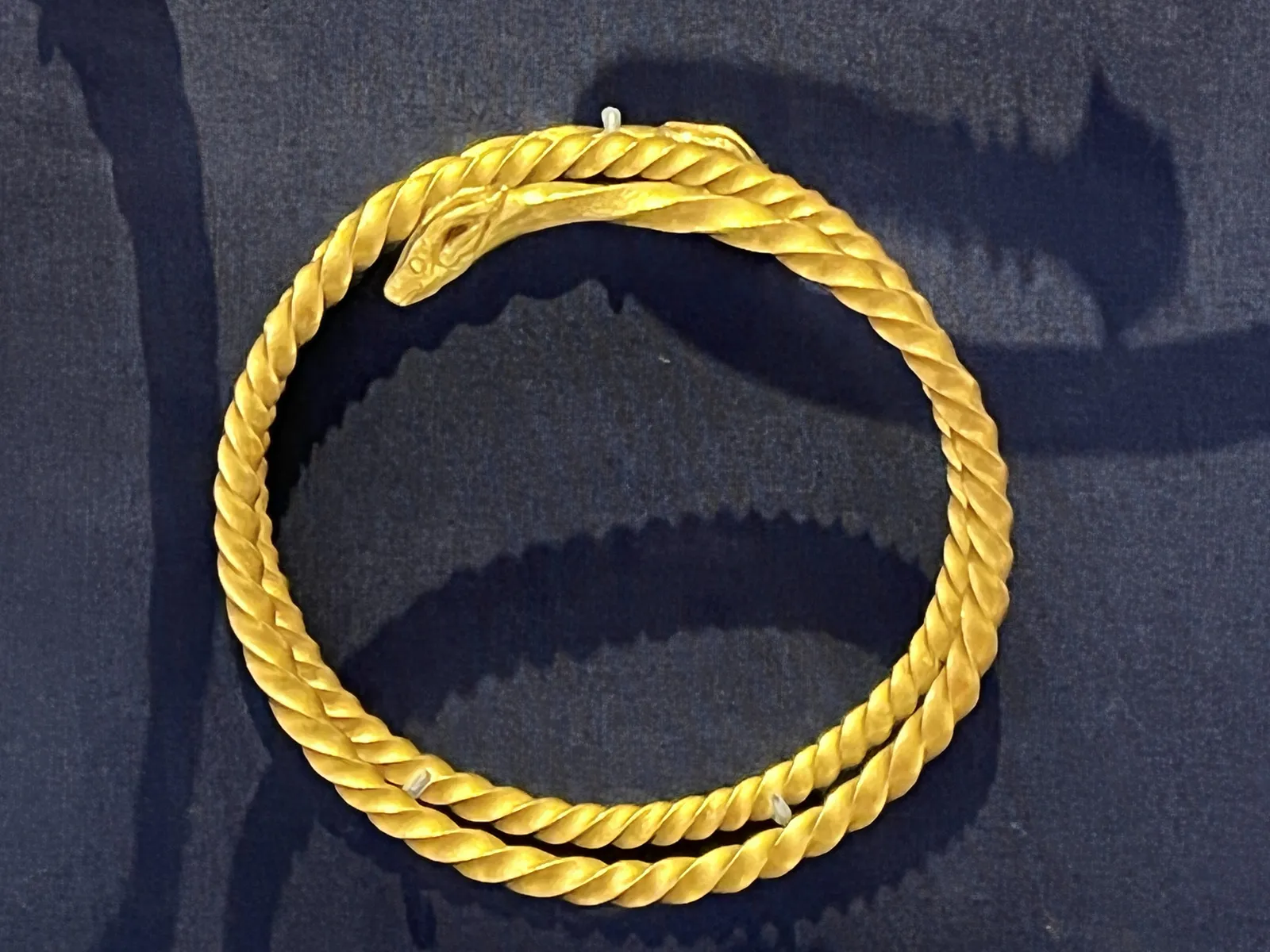 Oxus Treasure: Snake Head Bracelet