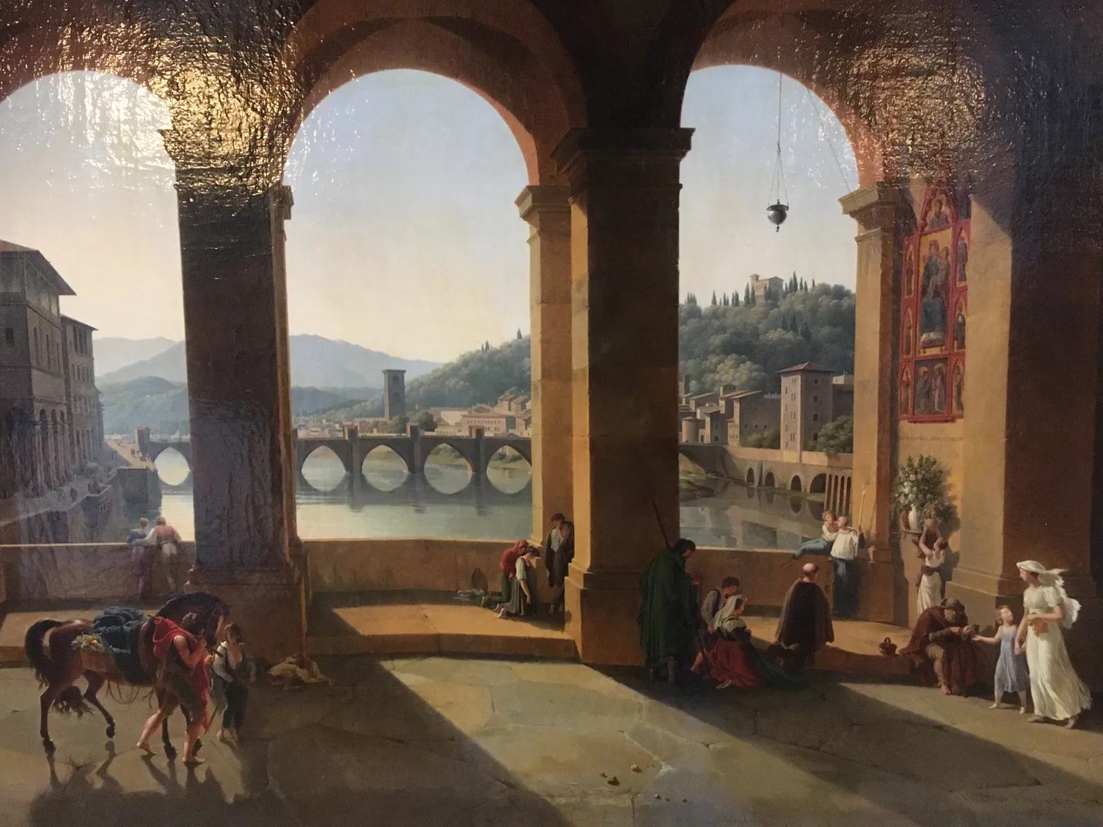 View of Ponte Vecchio from Loggia