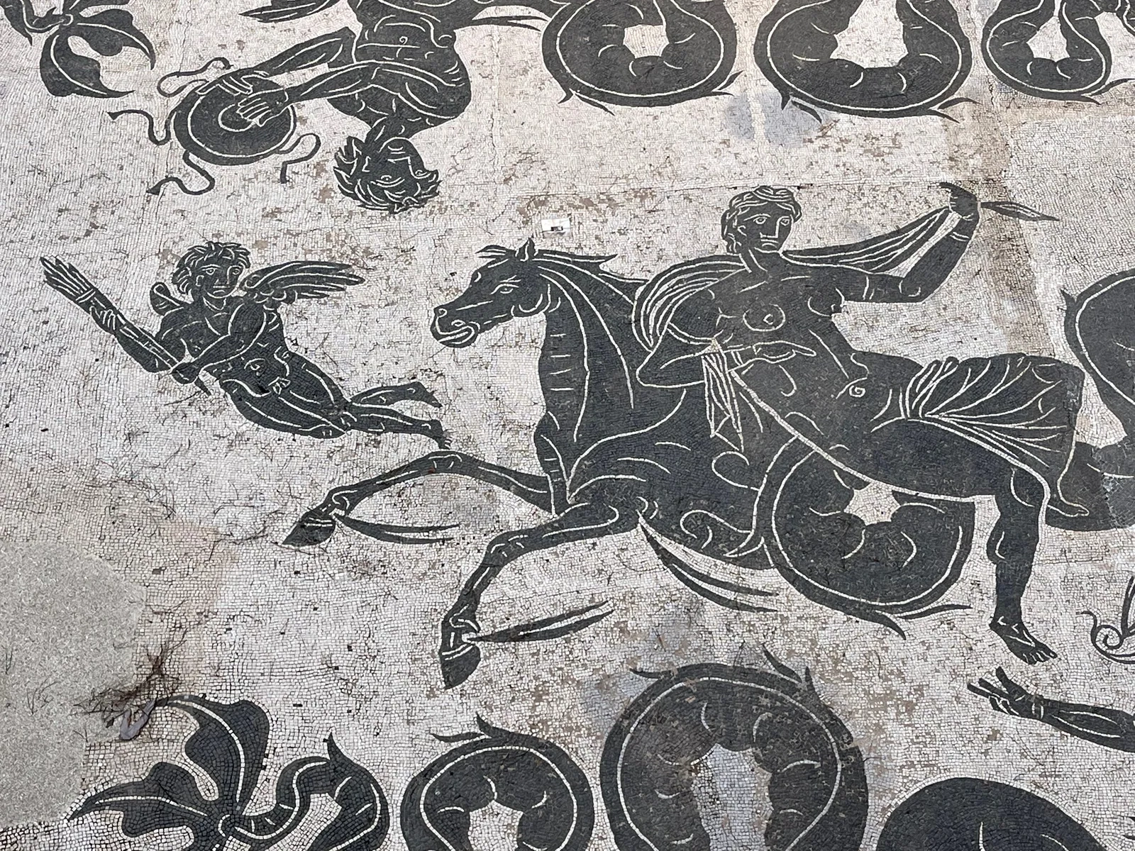 Venus and Eros in Marine Procession