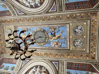 Ceiling with Putti and Garland