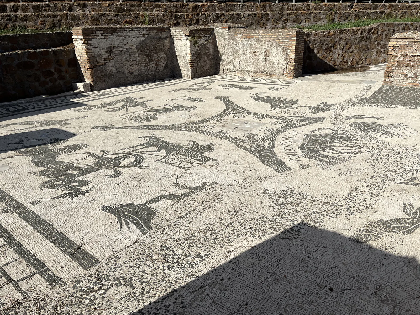 Mosaic of the Terme dei Cisiarii