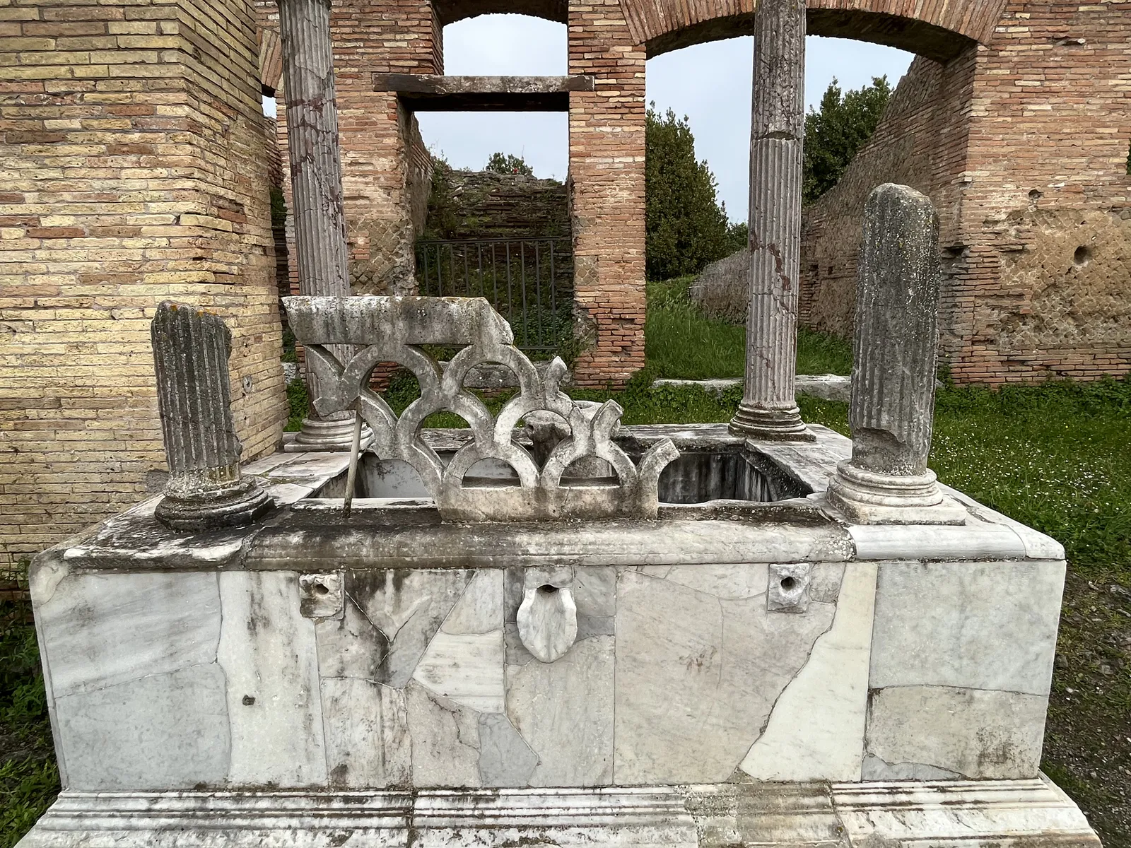 Fountain with Lucerna