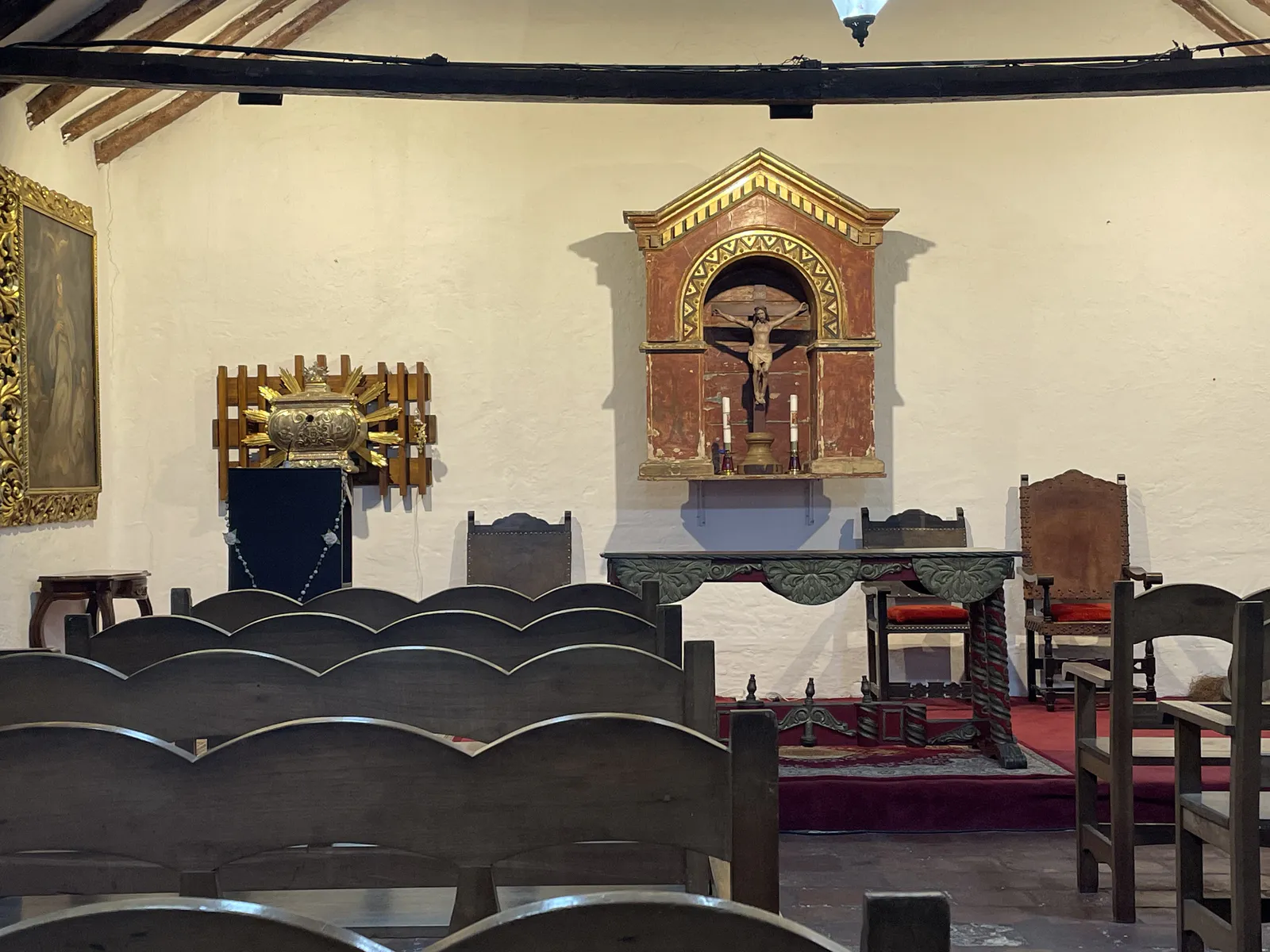 Autel de l’ermitage de San Miguel