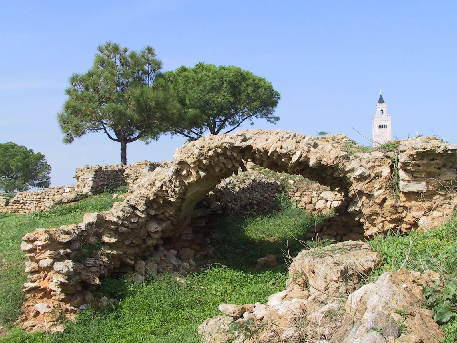 Reste einer römischen Gewölbestruktur