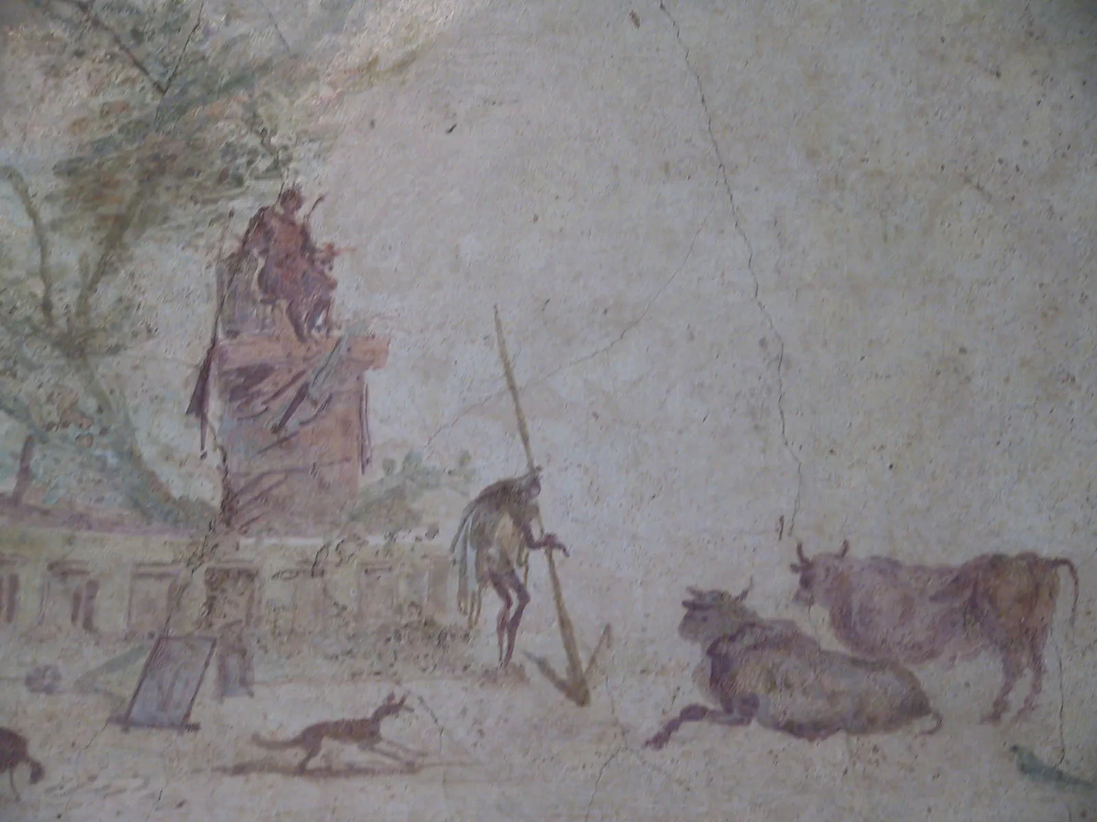Pastoral Scene with Satyr