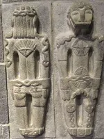 Huetar Basalt Relief Figures