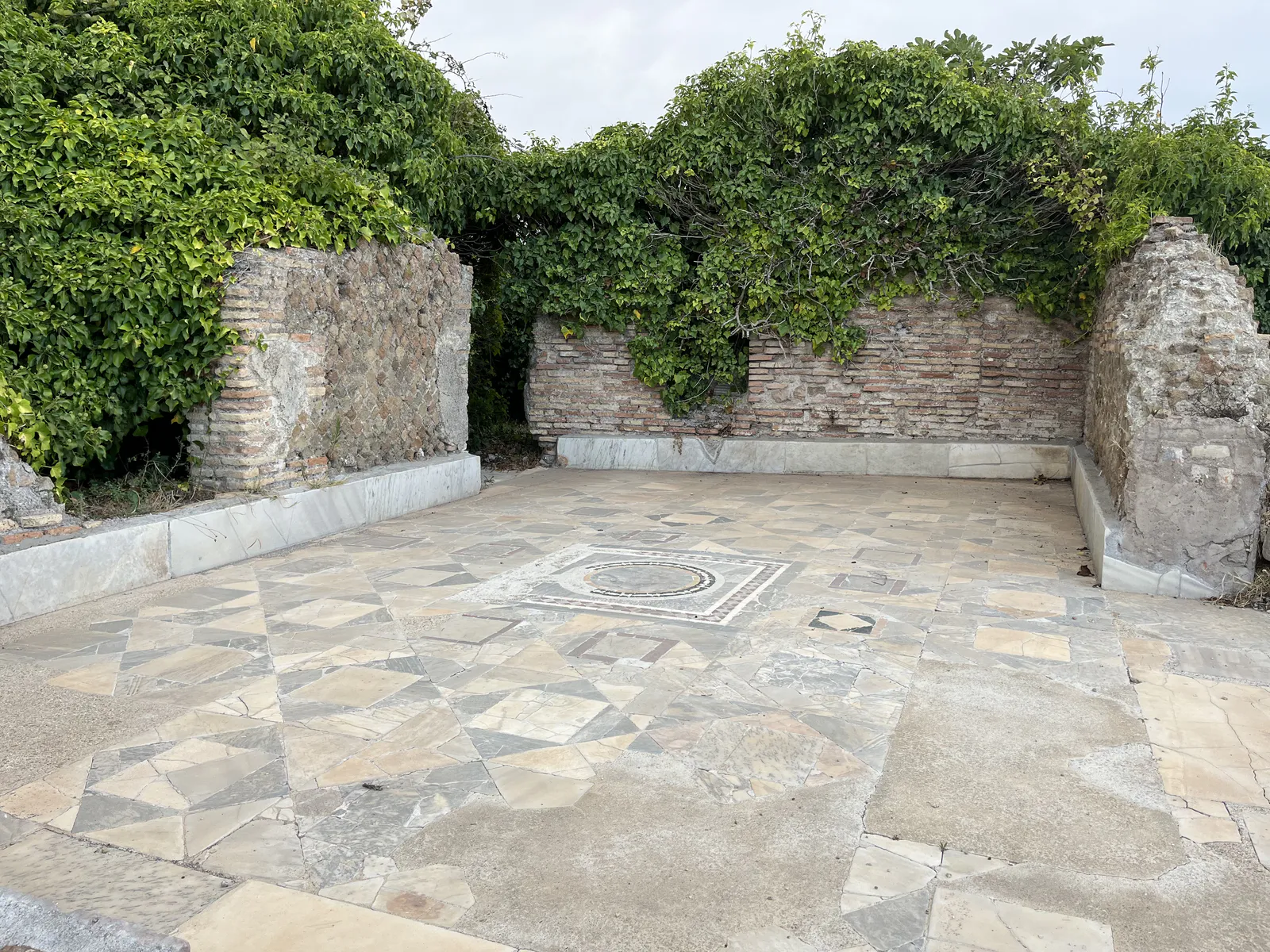 Opus Sectile Floor Decoration