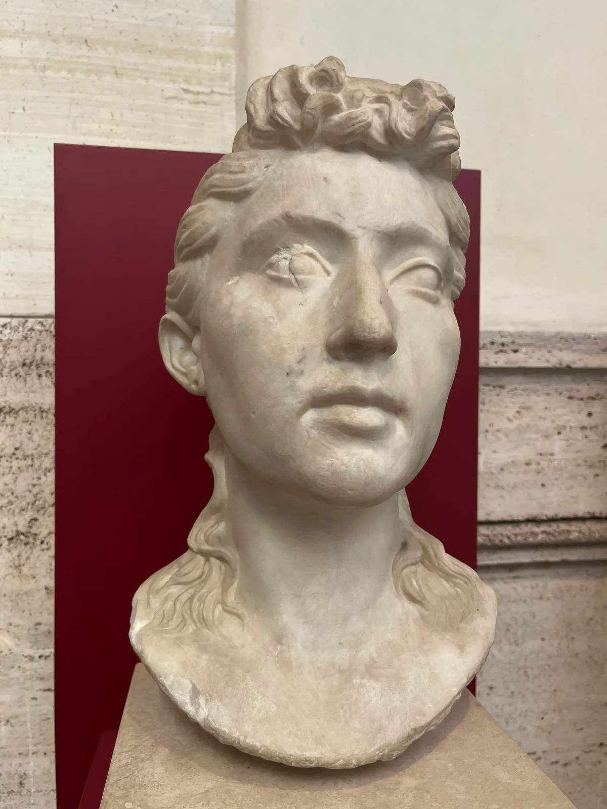 A Woman with Octavia's Hairstyle