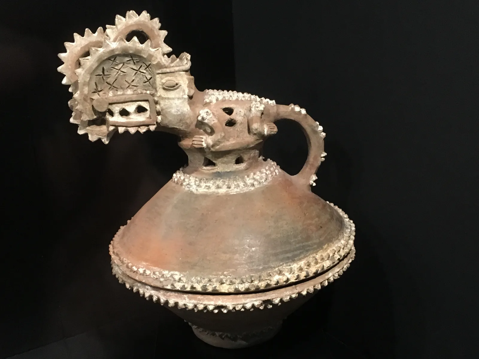 Greater Nicoya Ritual Vessel with Zoomorphic Spout