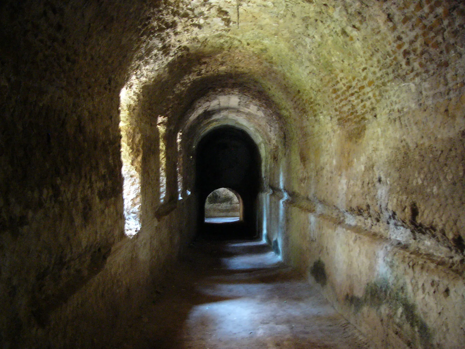 Ancient Roman Vaulted Corridor