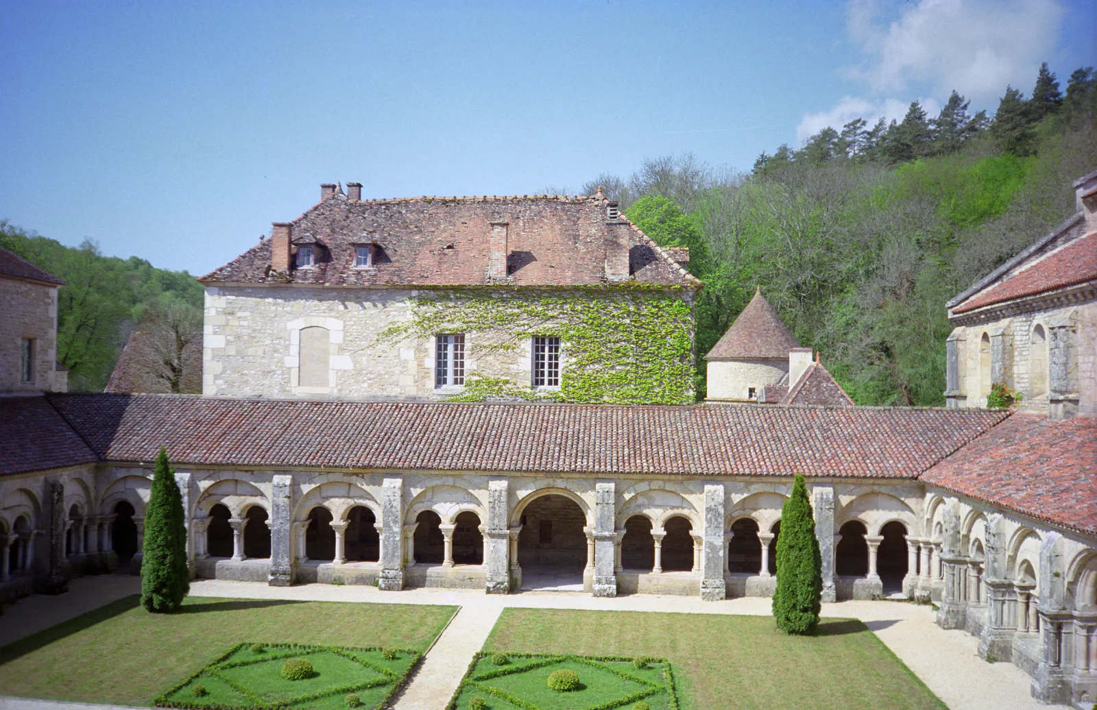 Cistercian Cloister at Fontenay