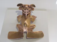 Diquís Frog–Bat Pendant with Nose Ring