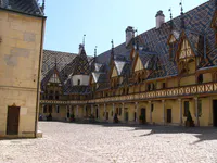 Gothic Arcades of Hôtel-Dieu Beaune
