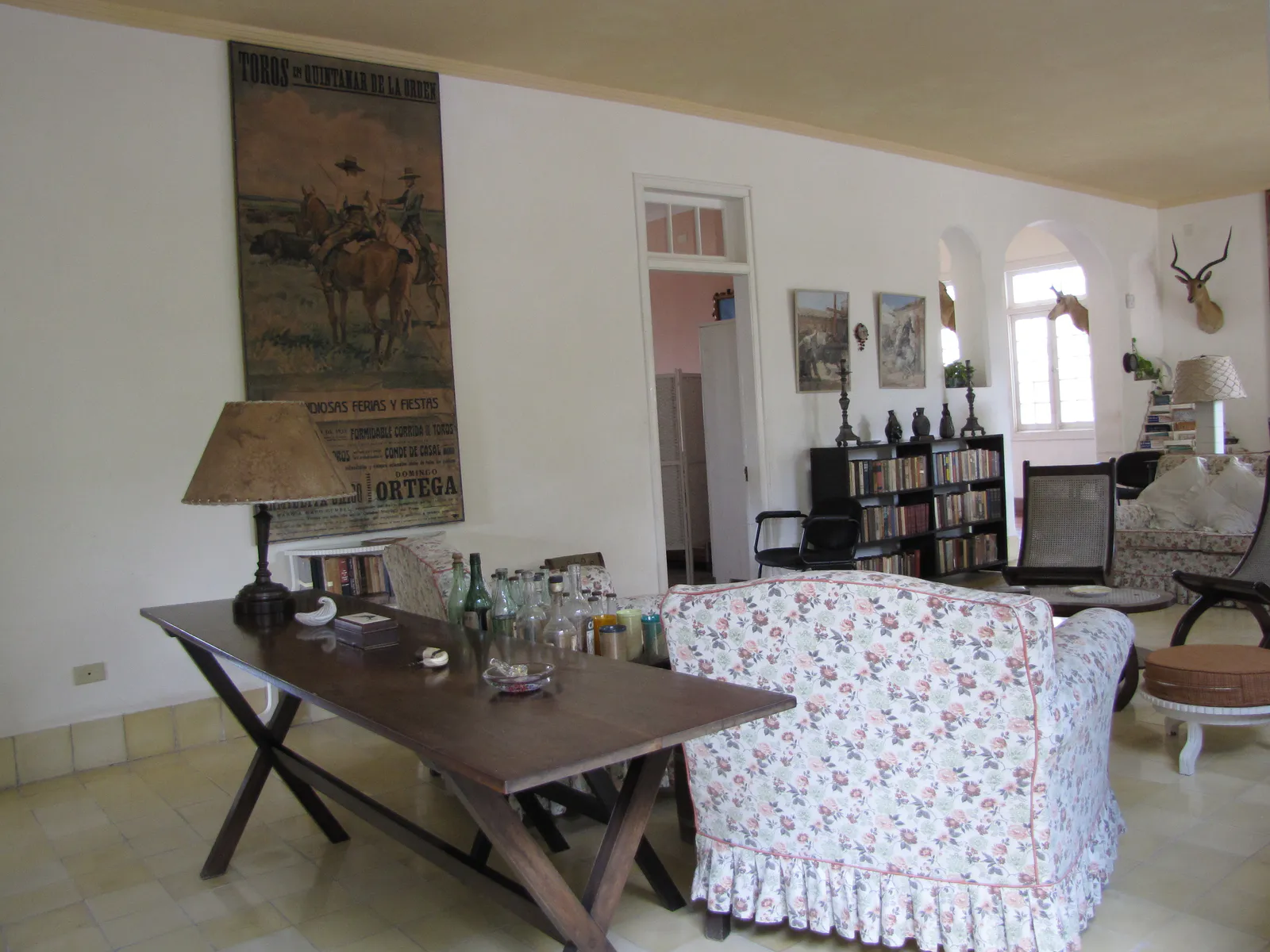 Living Room at Finca Vigía