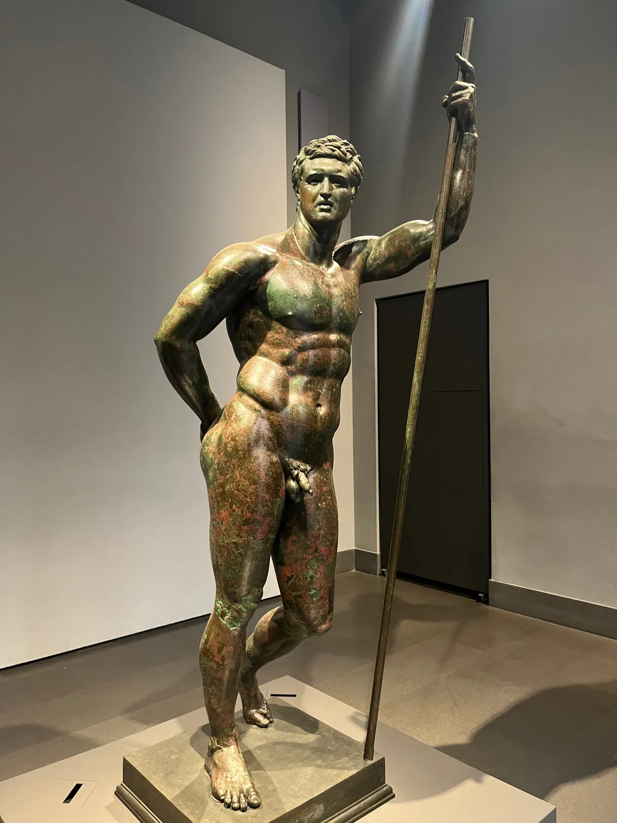 Bronze Youth with Spear
