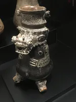 Nicoya Jaguar-Dragon Effigy Vessel