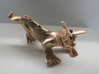 Diquís Gold Pendant of a Predator