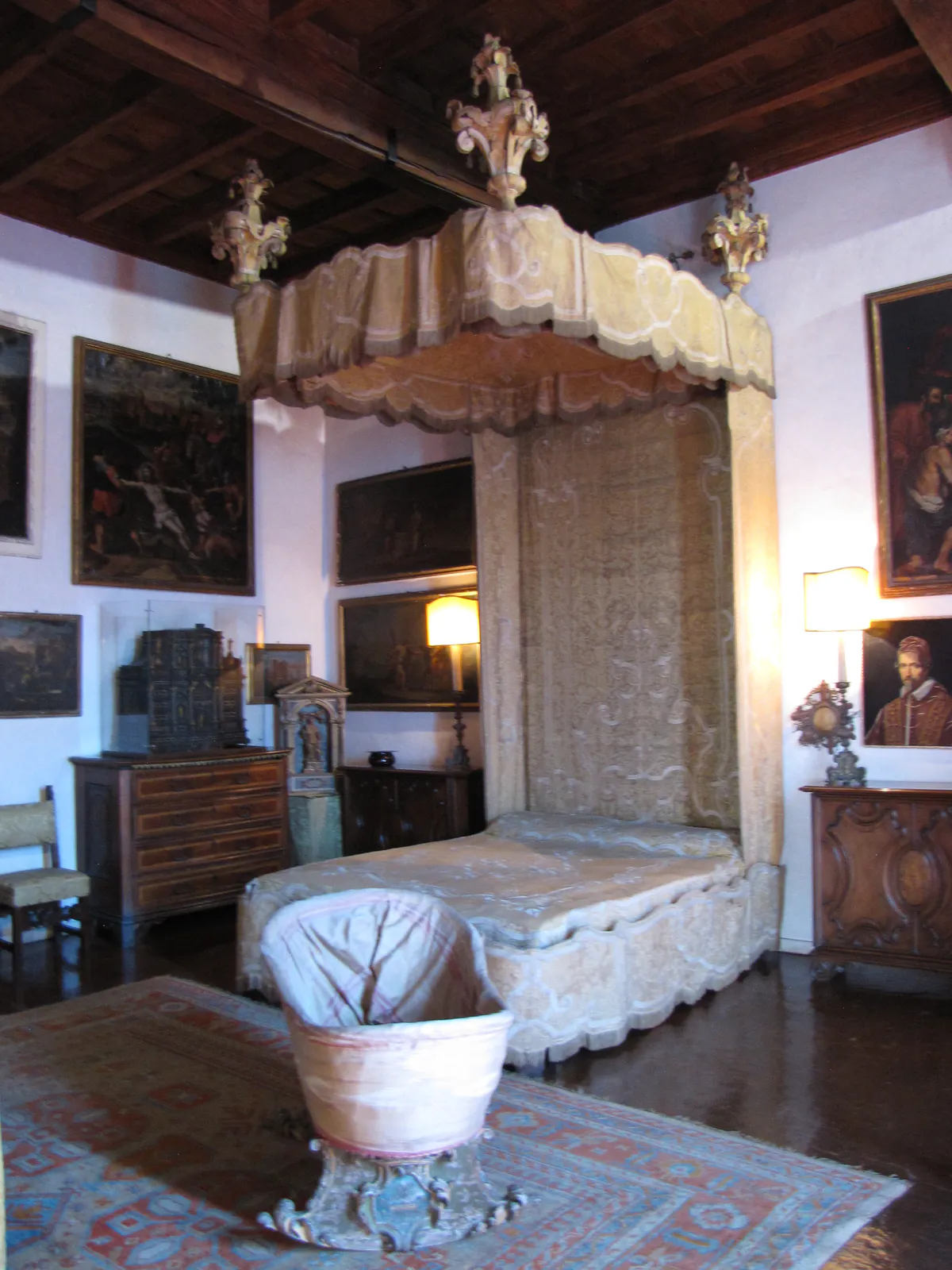 Bedchamber with Cradle